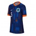 Maglie da calcio Olanda Nathan Ake #5 Seconda Maglia Femminile Europei 2024 Manica Corta